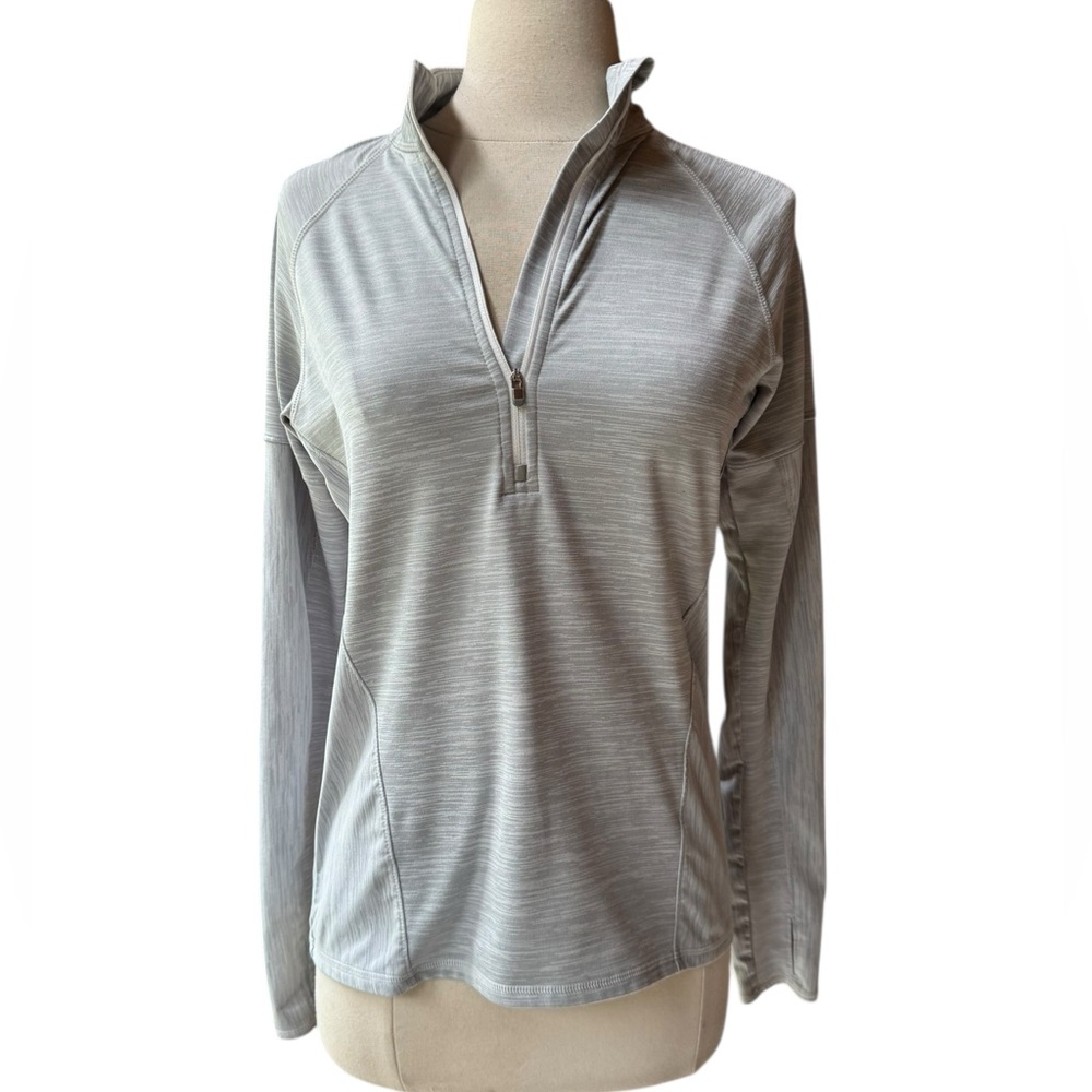 Athleta‎ Front Half Zip Stretch Athletic Pullover Shirt
